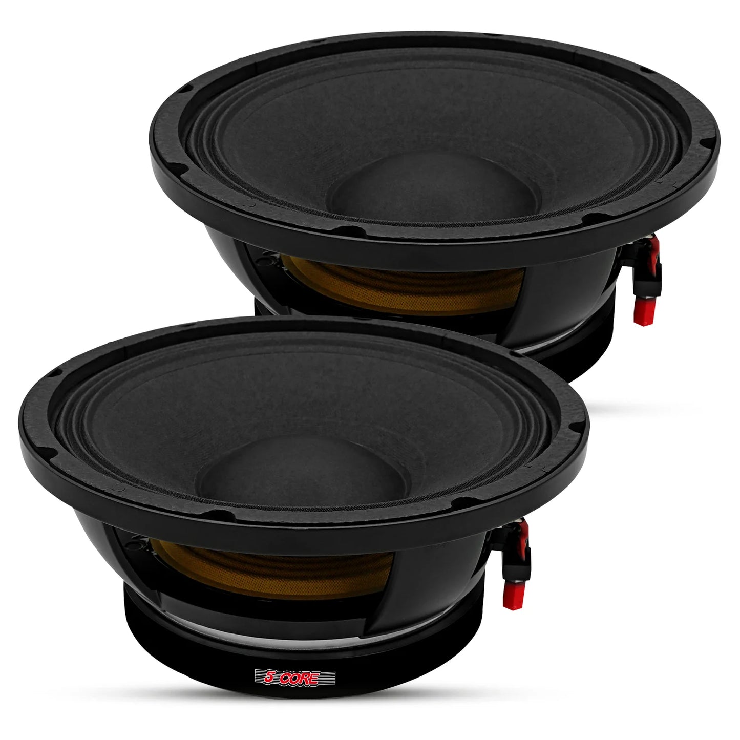 5 CORE 10 Inch Subwoofer Speaker 600W Max 4 Ohm Full Range Replacement DJ Bass Loudspeaker